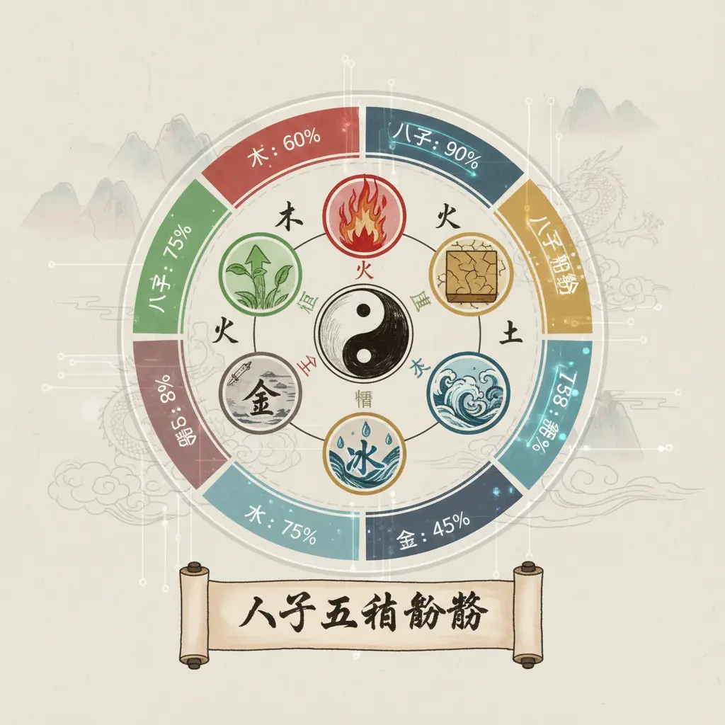 八字分數 - 八字五行