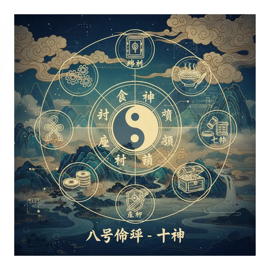 八字命評 - 十神