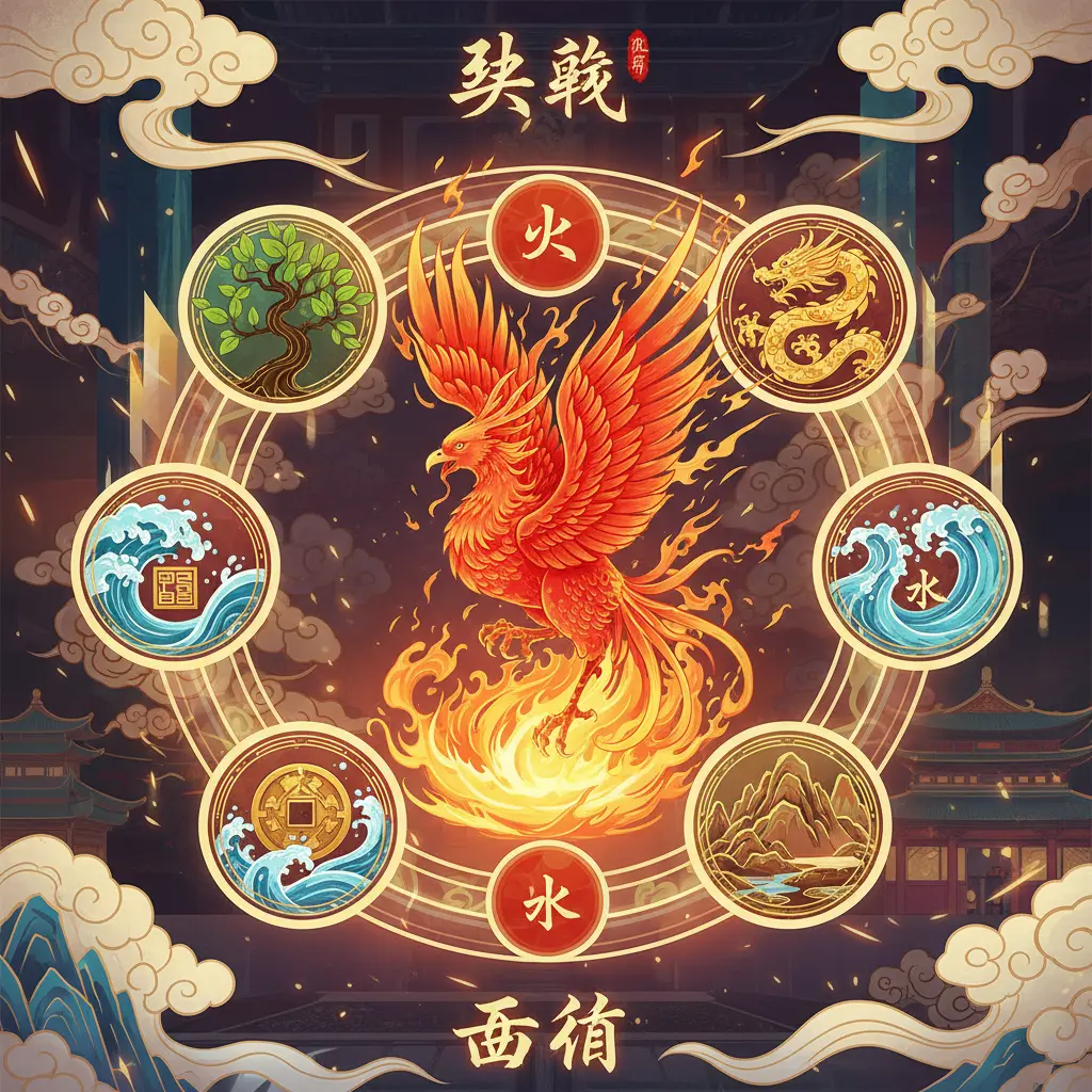 五行 - 朱雀