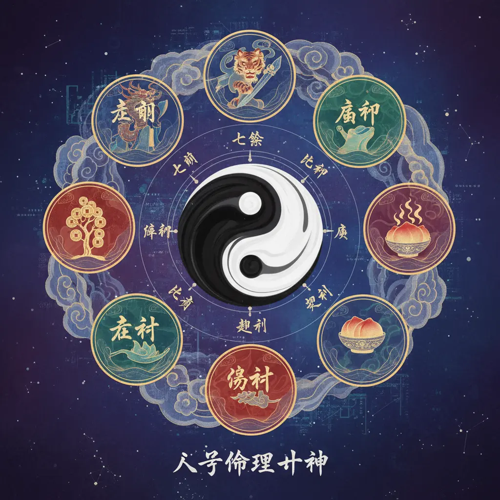 八字命理 - 十神