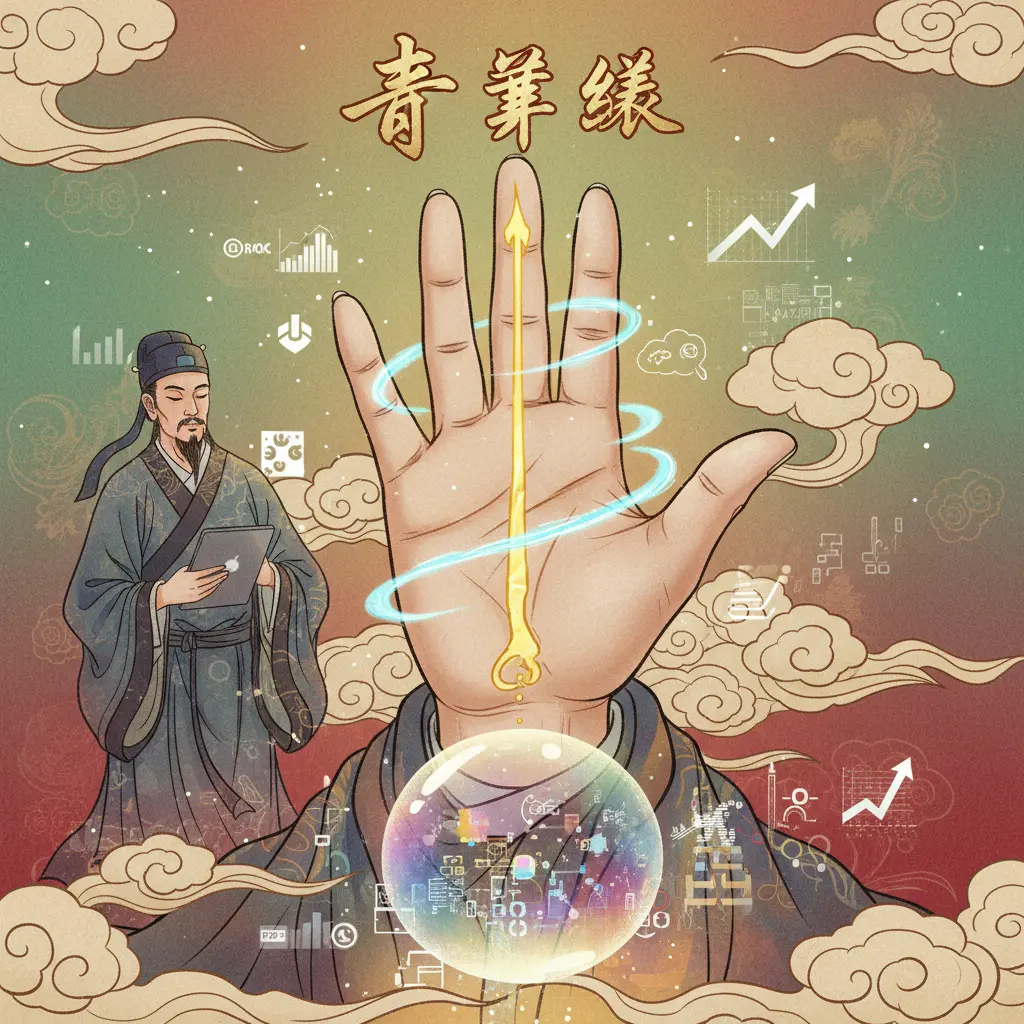 掌相 - 事業線
