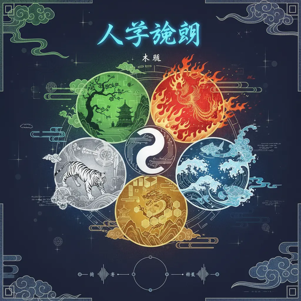 八字查詢 - 五行