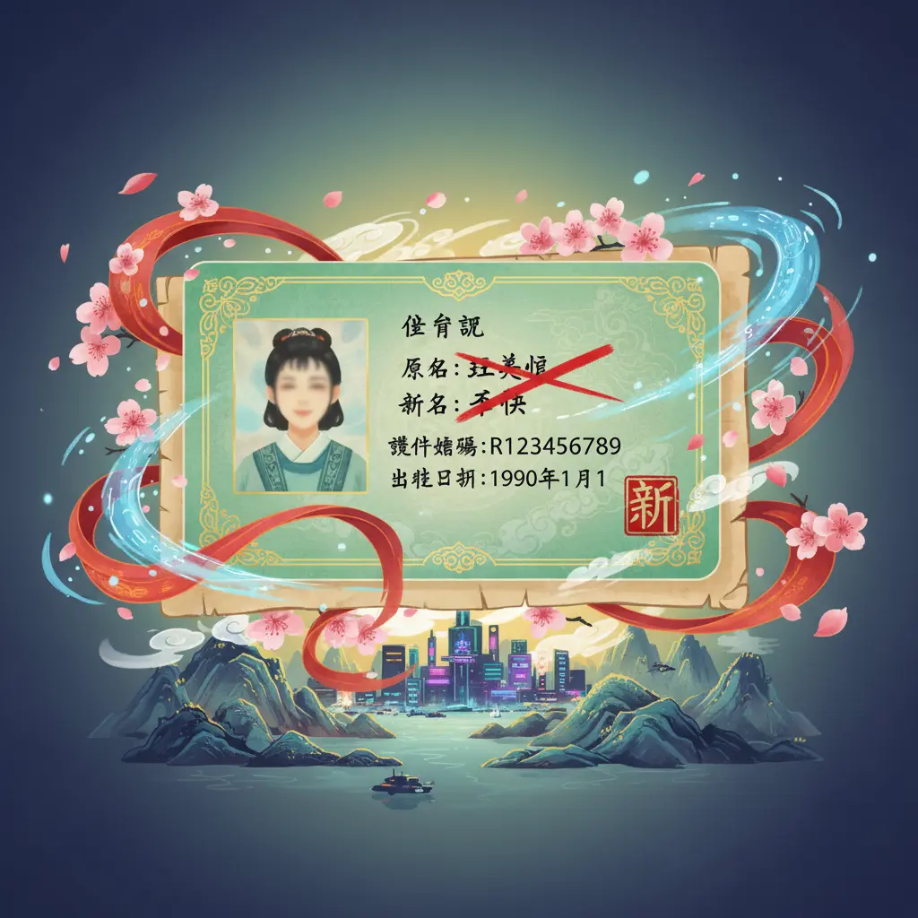 改名 - 身份證