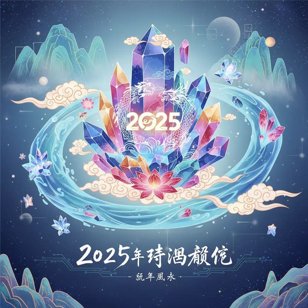 流年風水 - 2025年水晶創意