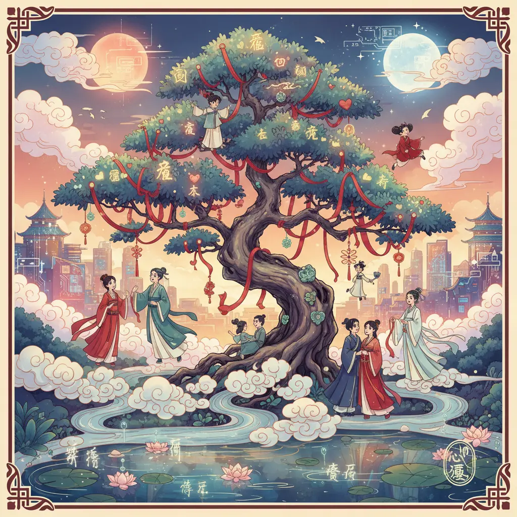 姻緣 - 姻緣樹