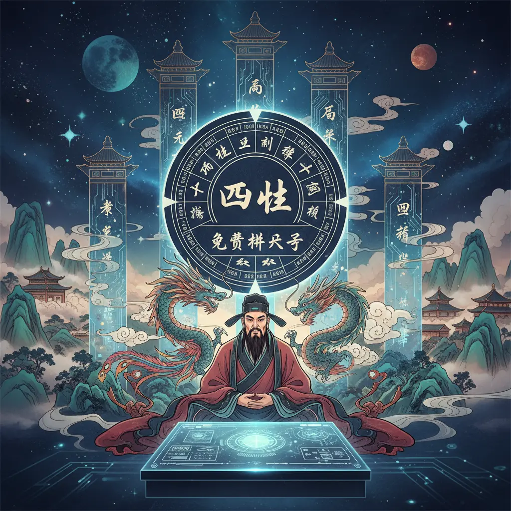 免費排八字 - 四柱