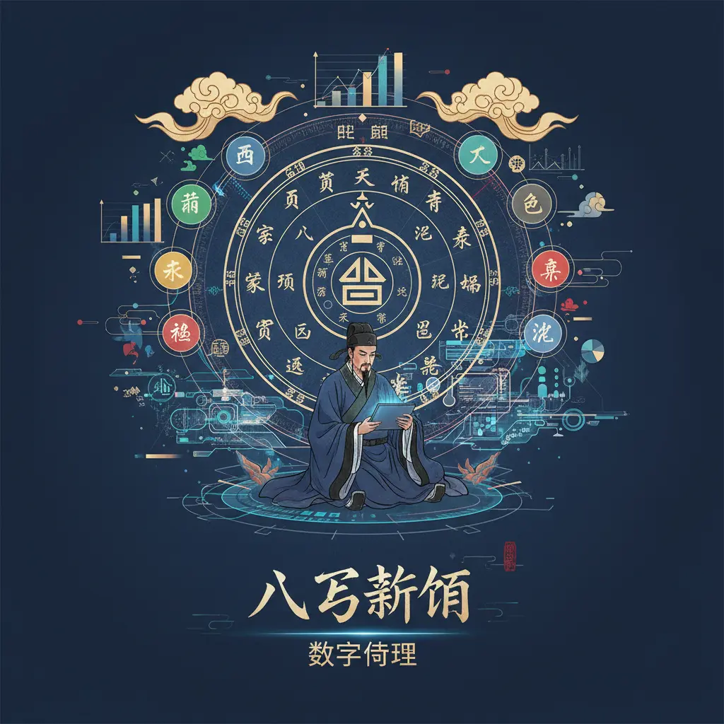 八字命盤 - 八字算命