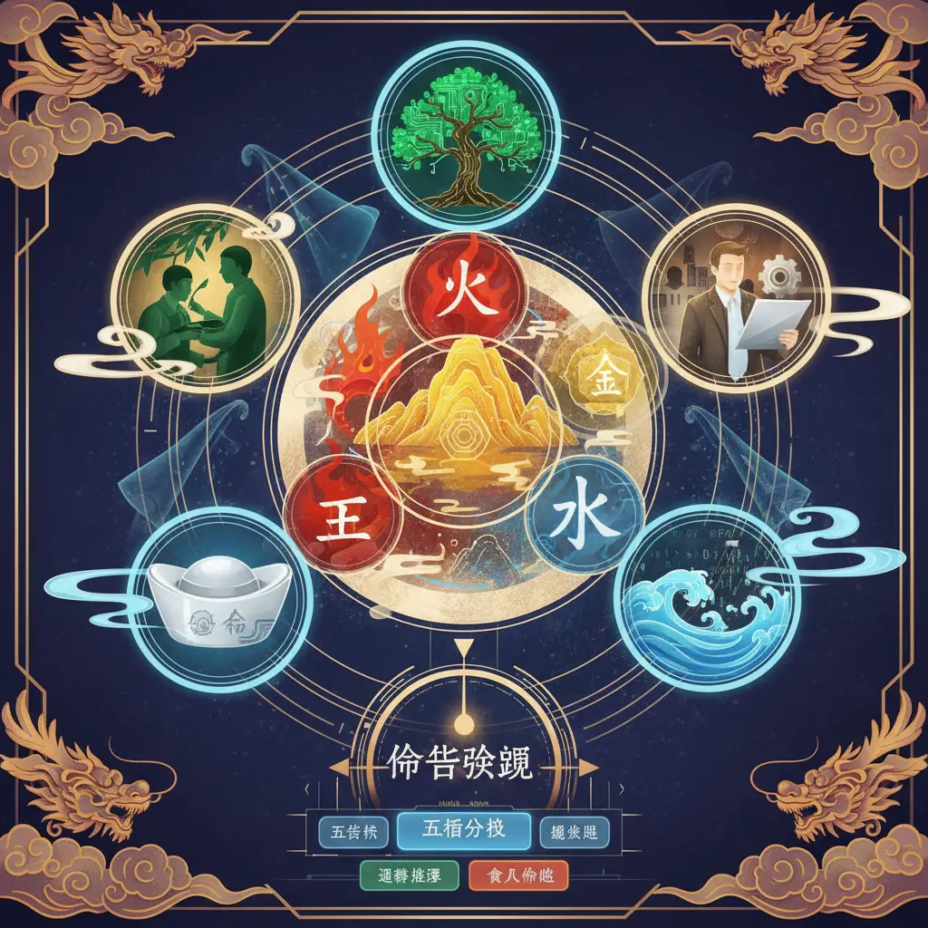 命格查詢 - 五行