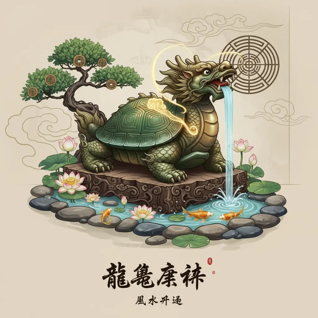 風水擺設 - 龍龜