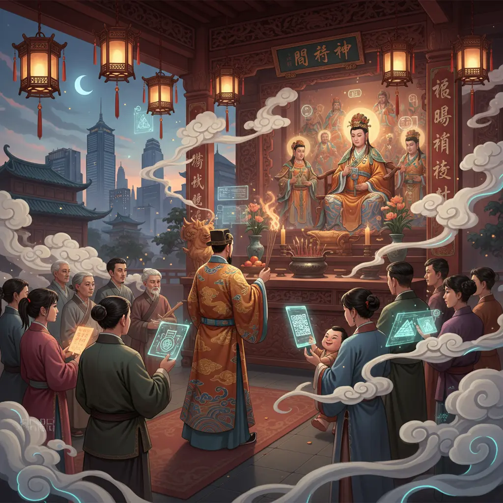 道教問神 - 民間信仰