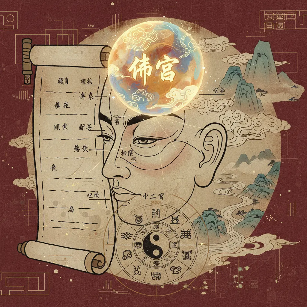 面相學 - 命宮