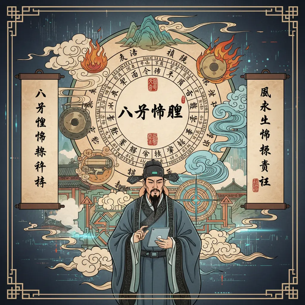 風水師傅資格 - 八字命盤分析