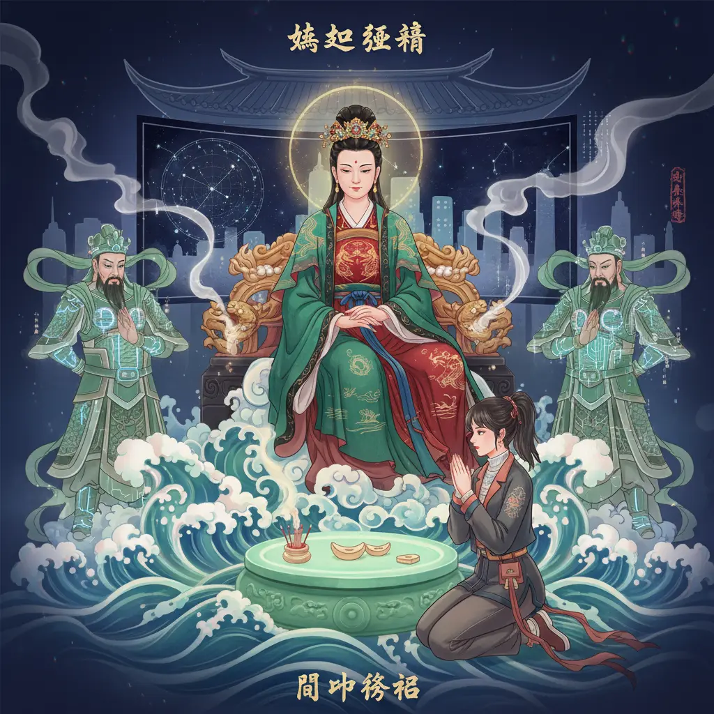 道教問神 - 媽祖